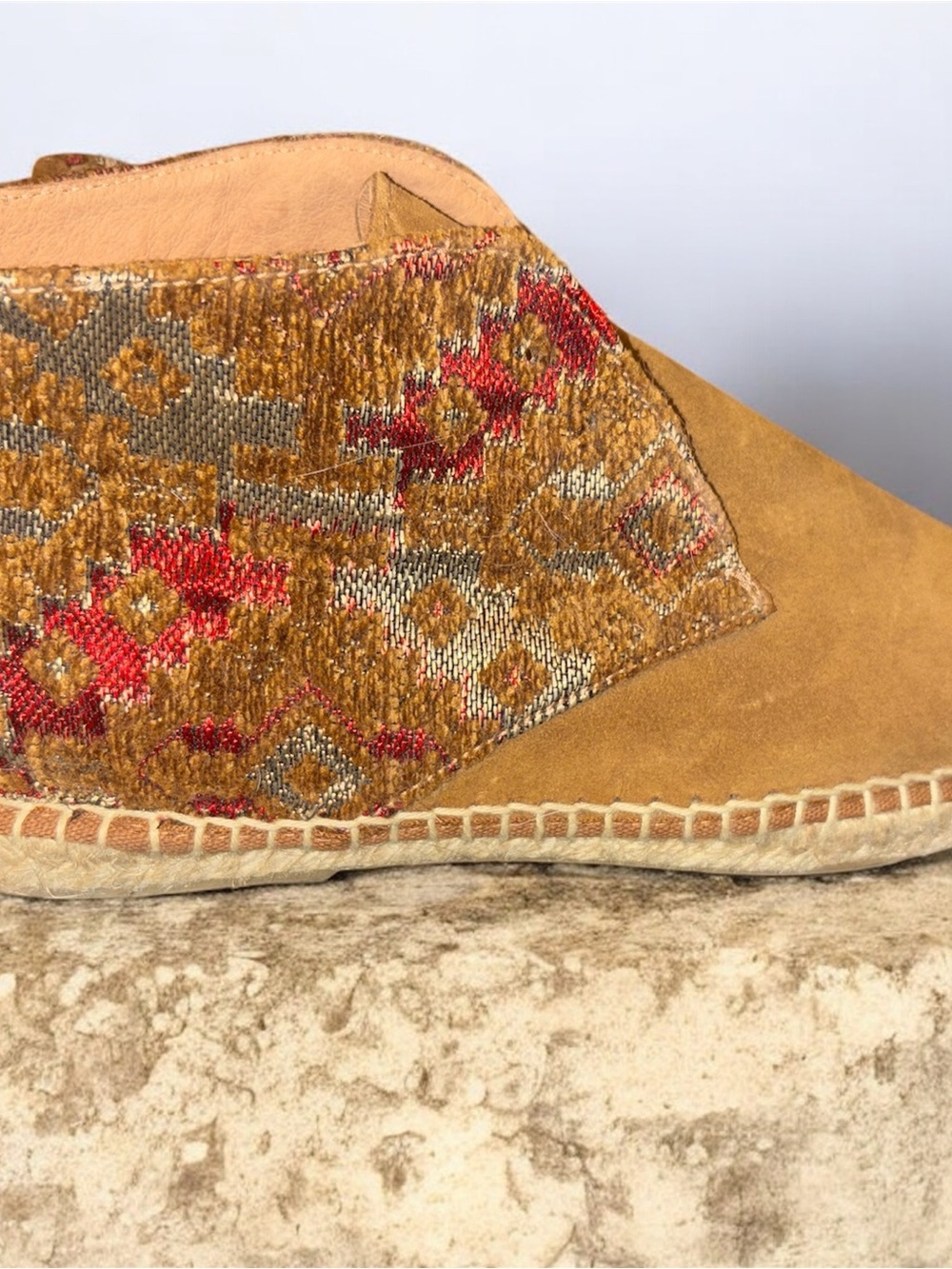Veracruz artisan moccasins never worn new w/o box made in Spain us size 71/2-8